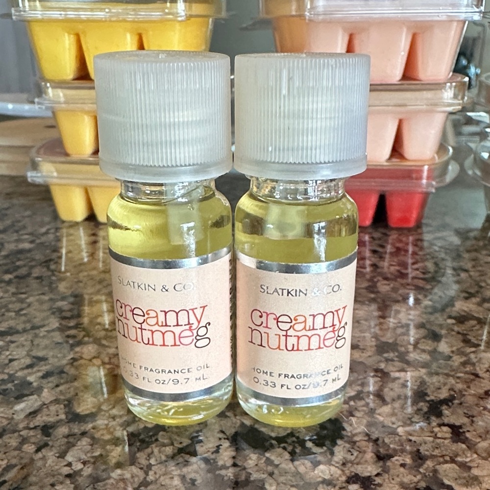 Slatkin & Co Creamy Nutmeg Fragrance Oil 2 for $6